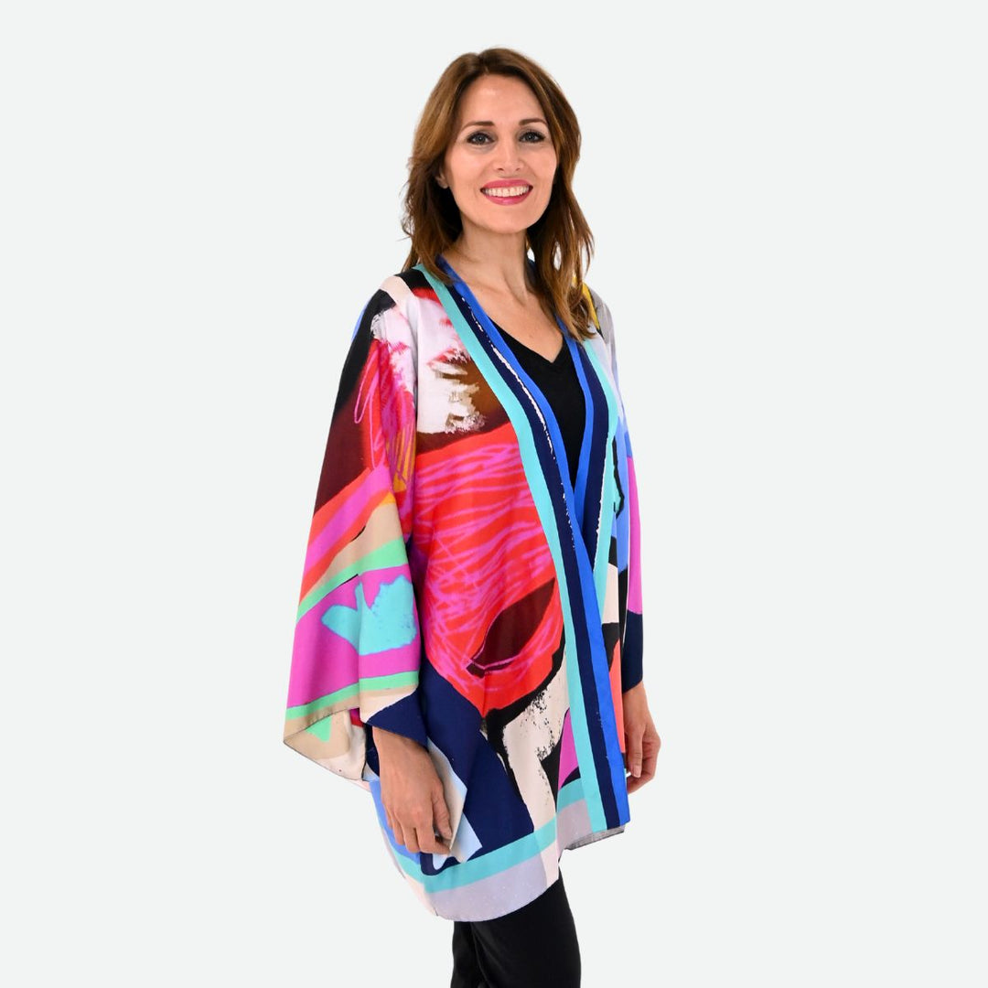 Venice Silk Kimono Robe