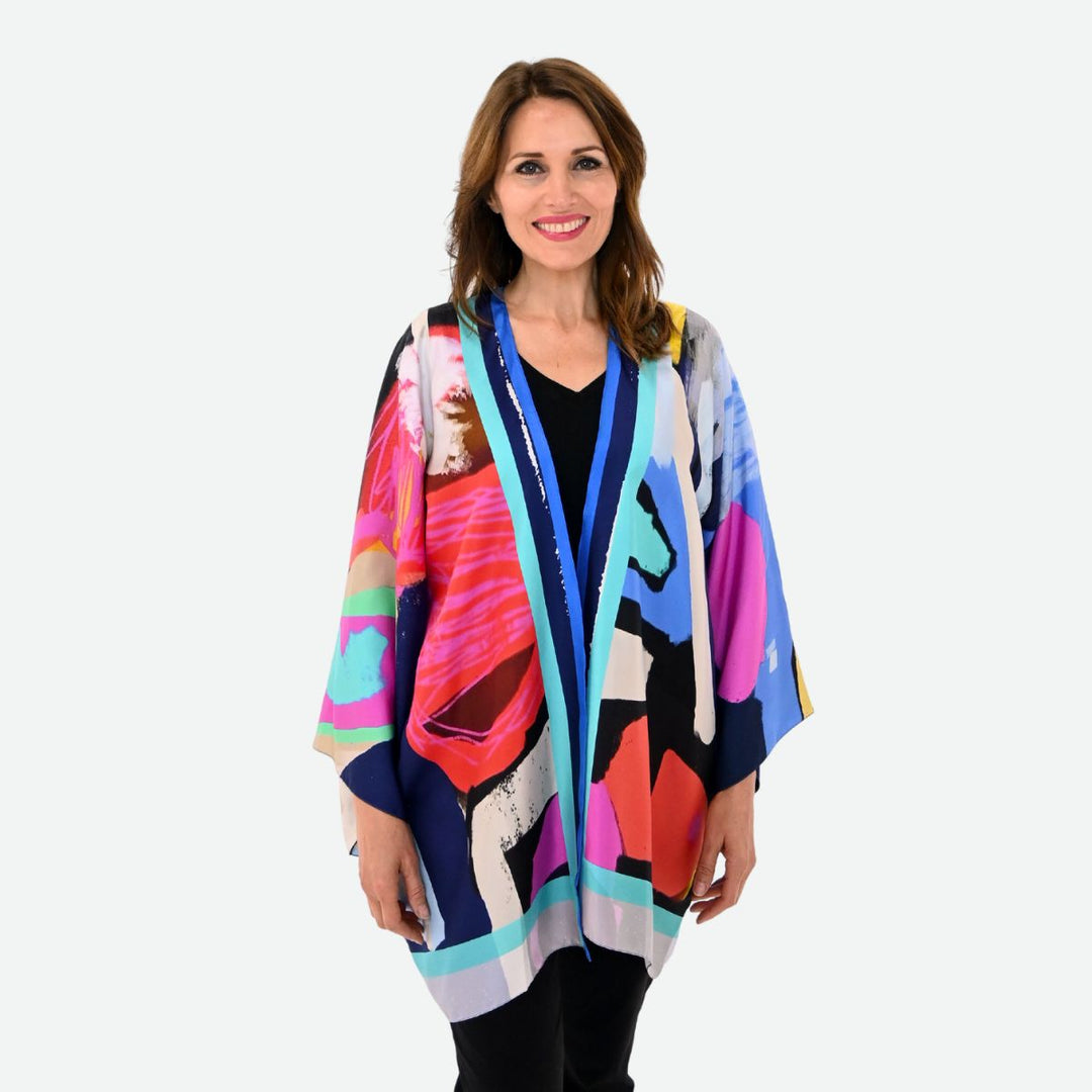 Venice Silk Kimono Robe